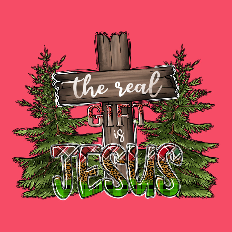 The Real Gift Is Jesus Premium Sweatshirt by CowhideDigitalArt | Teevron