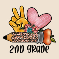 Peace Love 2nd Grade Urban Heavy Tee | Teevron
