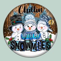 Chillin With My Snowmies Zipper Hoodie | Teevron