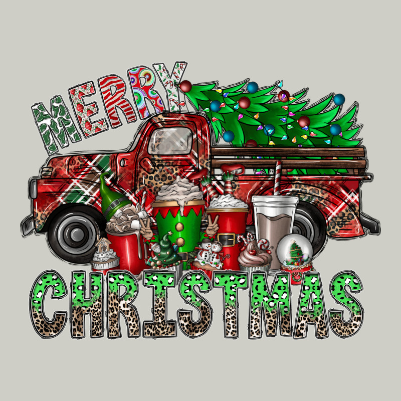 Merry Christmas  Truck Heavyweight Hoodie by CowhideDigitalArt | Teevron