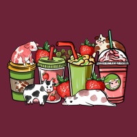 Cow And Strawberry Coffee Cups Long Sleeve Tee | Teevron