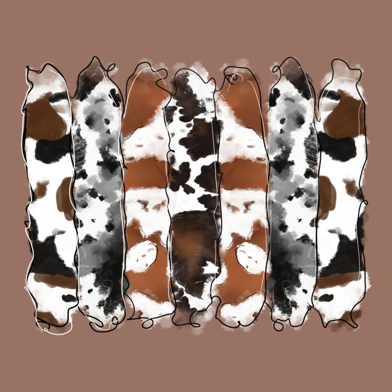 Cowhide Brushstrokes Premium Hoodie by RanaPortraitStore | Teevron