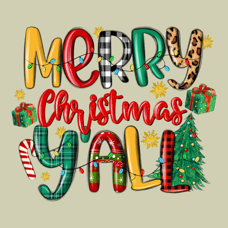 Merry Christmas Y'all Heavy Core Tee by MaliasSmallBusiness | Teevron