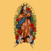 Lady Of Guadalupe With Roses Vintage Hoodie | Teevron