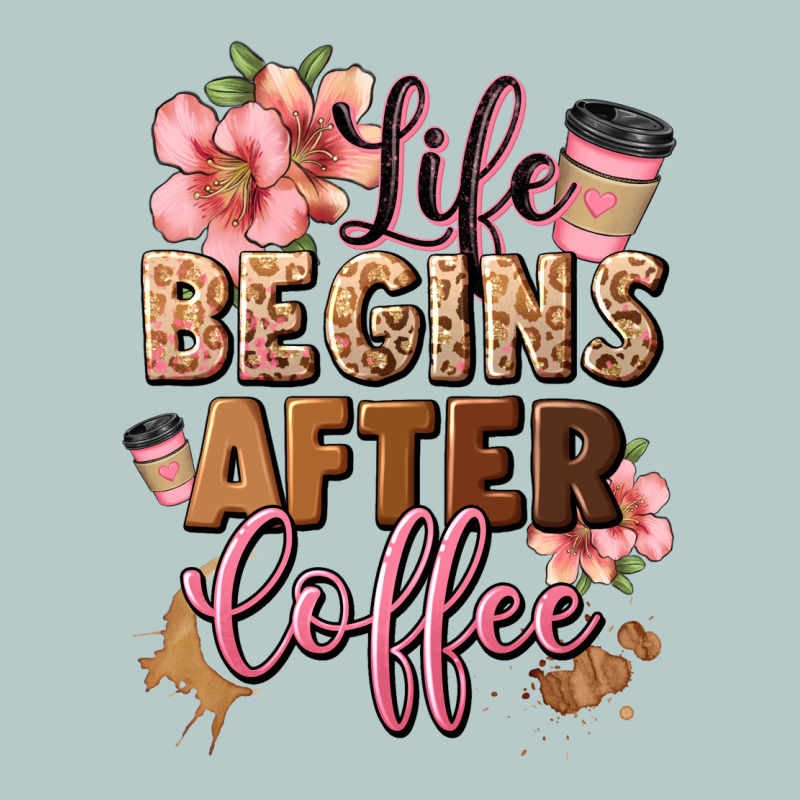 Life Begins After Coffee Heavy Core Tee by JahusDesignShop | Teevron