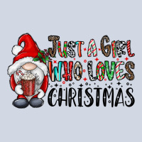 Just A Girk Who Loves Christmas Premium Sweatshirt | Teevron
