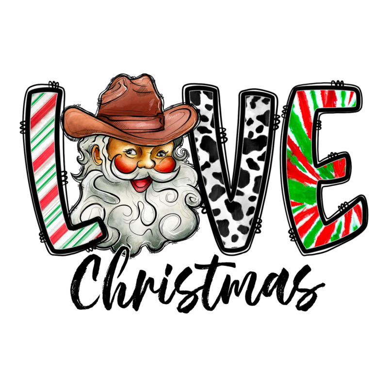 Love Christmas Santa Premium Sweatshirt by CowhideDigitalArt | Teevron
