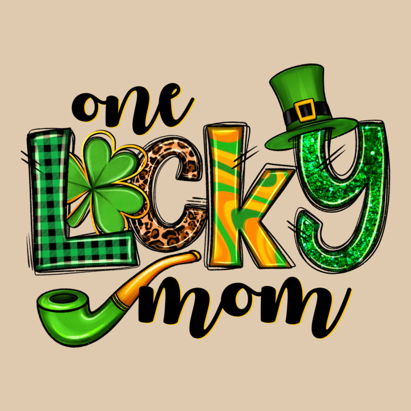 One Lucky Mom St. Patrick's Heavyweight Sweatshirt by OliviaCreatesArt | Teevron