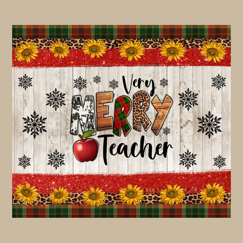 Very Merry Teacher Long Sleeve Tee by Jasminsmagicworld | Teevron