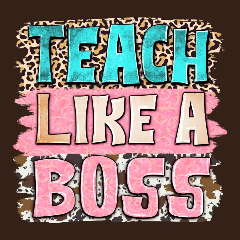 Teach Like A Boss Heavy Core Tee by NancyCooperArtShop | Teevron