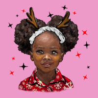 Christmas African Girl Urban Hoodie | Teevron