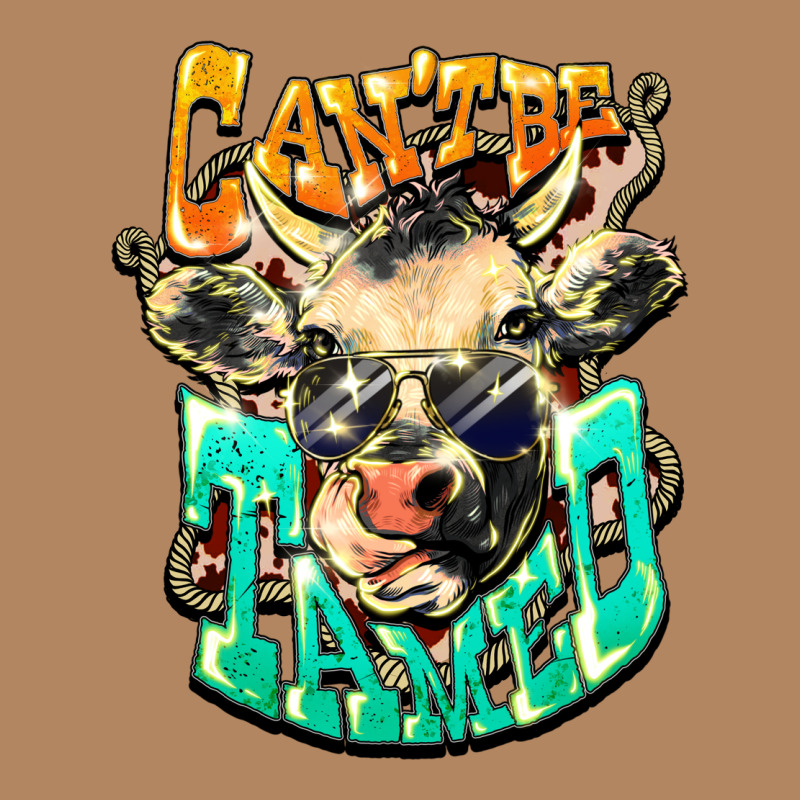 Can't Be Tamed Cow Long Sleeve Tee by HowdyJamesFarm | Teevron