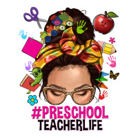 preschool teacher life  messy bun | Teevron