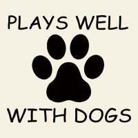 Plays Well With Dogs Vintage Tee | Teevron