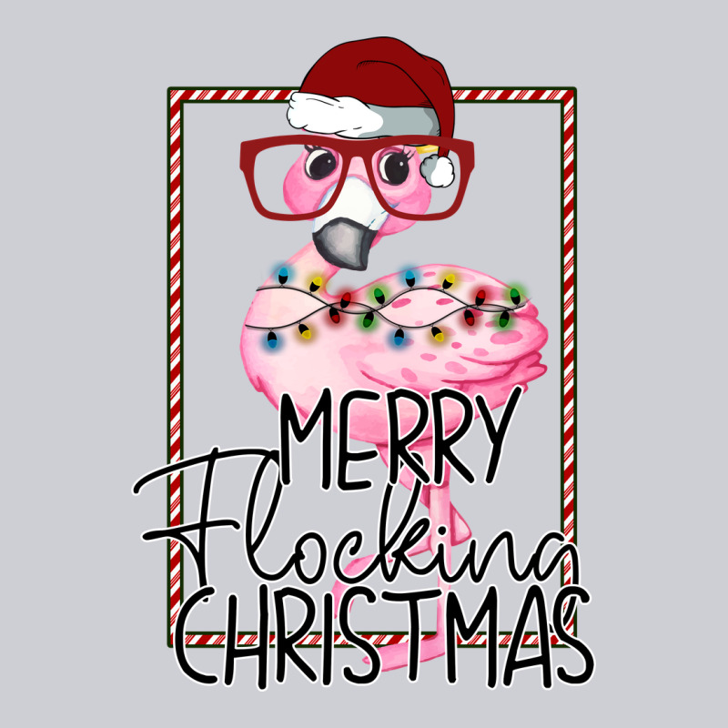 Merry Flock Christmas Flamingo Christmas Classic Tee by Bettercallsaul | Teevron