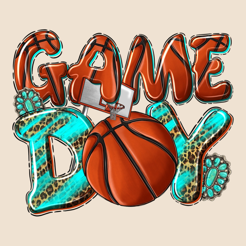 Game Day Leopard Basketball Urban Heavy Tee by NancyCooperArtShop | Teevron