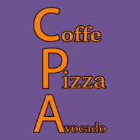 Coffe Pizza Avocado Vintage Tee | Teevron