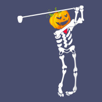 Golf Skeleton Pumpkin Halloween Shirt Vintage Tee | Teevron