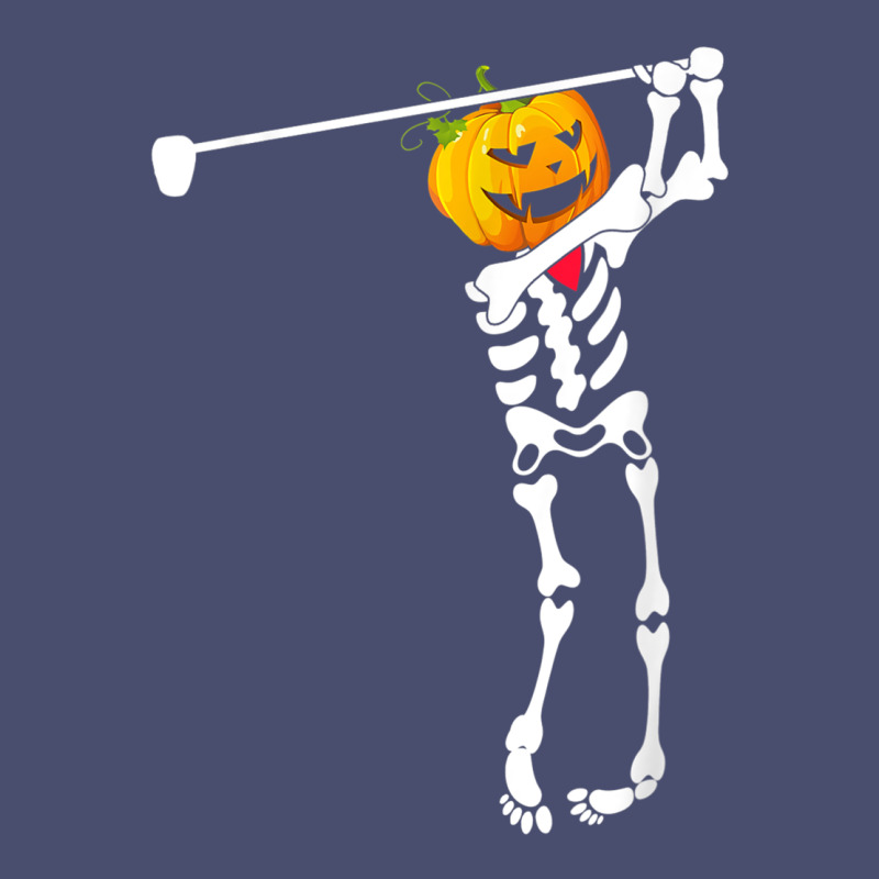 Golf Skeleton Pumpkin Halloween Shirt Vintage Tee by maiPhamDesign | Teevron