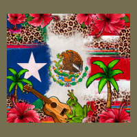 Mexican And Puerto Rico Flag Vintage Hoodie | Teevron