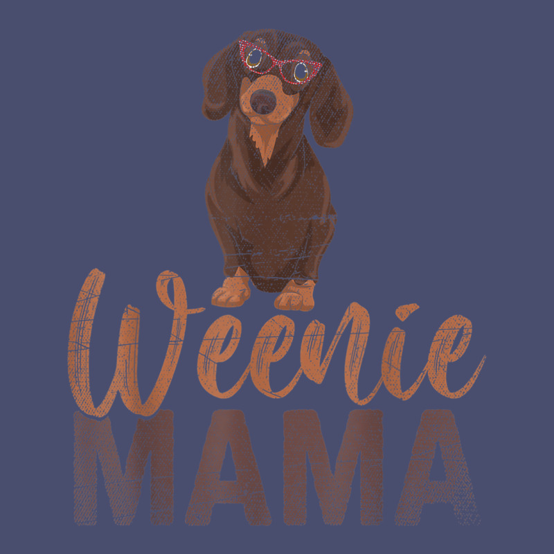 Dog Lover Women Gift Weenie Mama Pet Mom Wiener Dachshund Vintage Tee by maiPhamDesign | Teevron