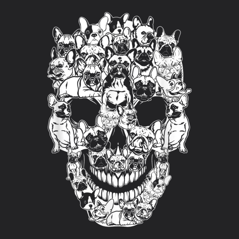 Matching Family French Bulldog Dog Skull Costume Halloween Vintage Tee by maiPhamDesign | Teevron