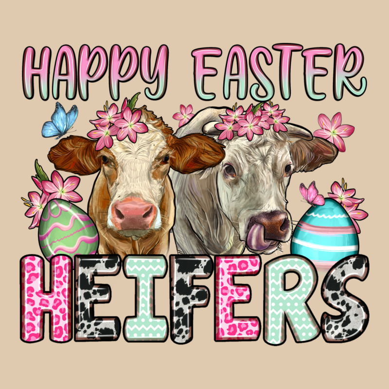 Happy Easter Heifers Heavyweight Sweatshirt by OliviaCreatesArt | Teevron