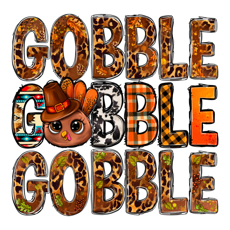 Western Gobble With Turkey Bbs Premium Tee by BundleAndBundleShop | Teevron
