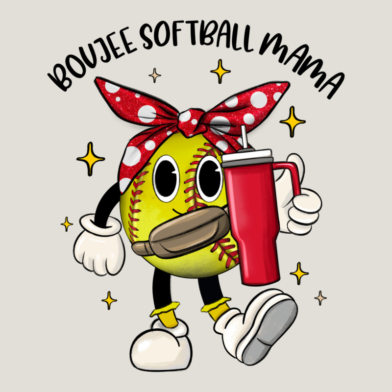 Boujee Softball Mama Heavy Core Tee by JahusDesignShop | Teevron