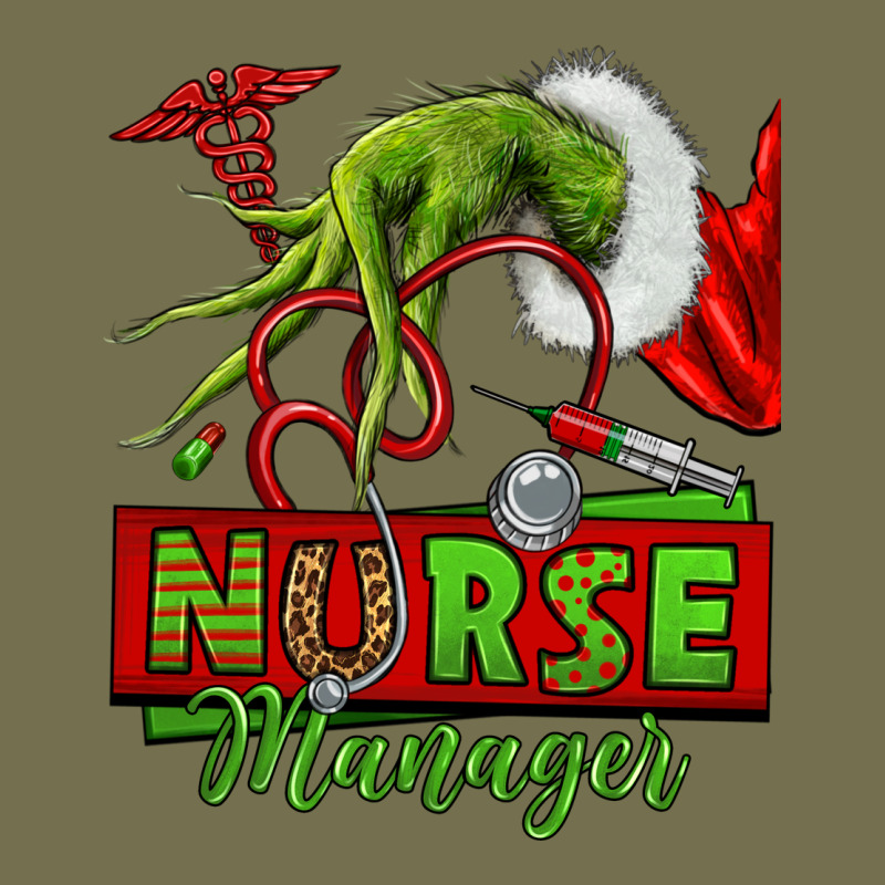 Grinch Hand Nurse Manager Vintage Hoodie by NancyCooperArtShop | Teevron