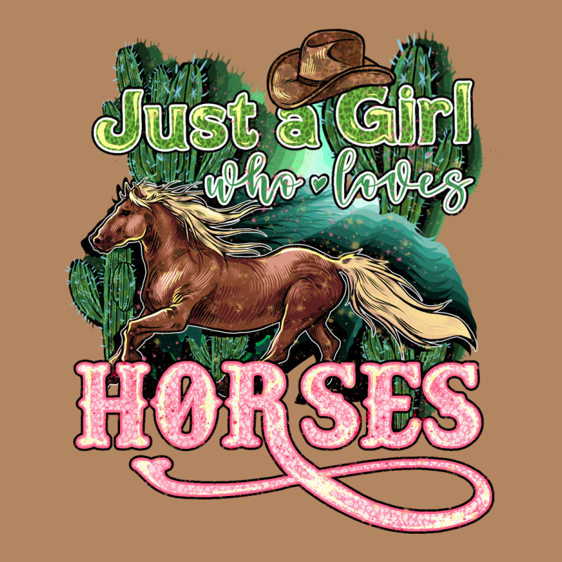 Just A Girl Who Loves Horses Long Sleeve Tee by HowdyJamesFarm | Teevron