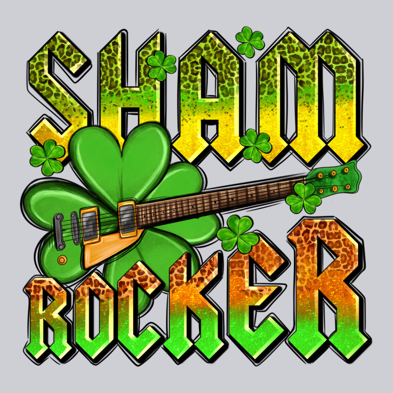 St. Patrick’s Day Sham Rocker With Guitar Heavyweight Sweatshirt by OliviaCreatesArt | Teevron