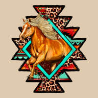 Aztec Symbol White Horse Heavyweight Sweatshirt | Teevron