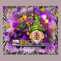 Mardi Gras Gnome On The Truck Vintage Hoodie | Teevron