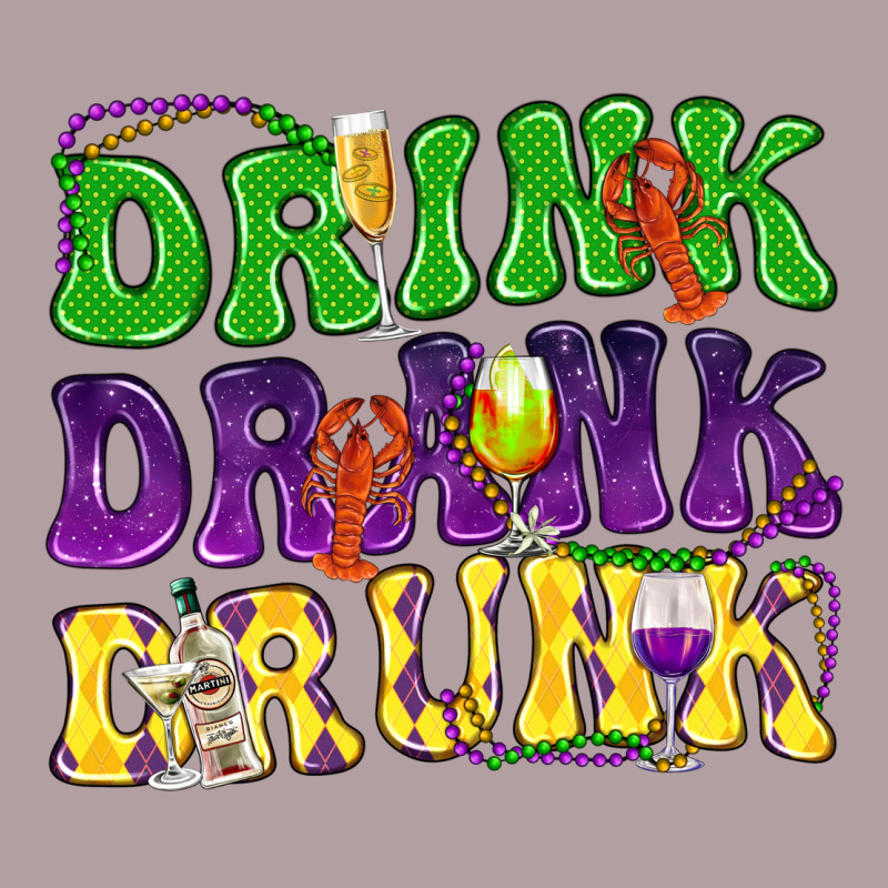 Drink Drank Drunk Vintage Hoodie by NancyCooperArtShop | Teevron