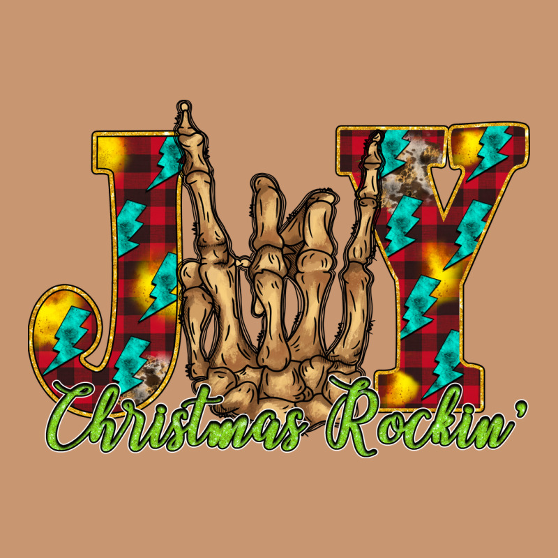 Joy Christmas Rockin Heavyweight Hoodie by CowhideDigitalArt | Teevron