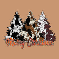 Merry Christmas Cowhide Trees Heavyweight Hoodie | Teevron