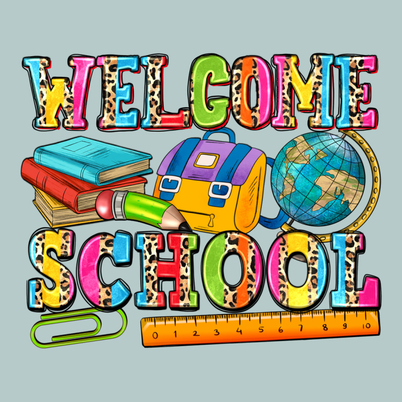 Welcome School Heavy Core Tee by NancyCooperArtShop | Teevron