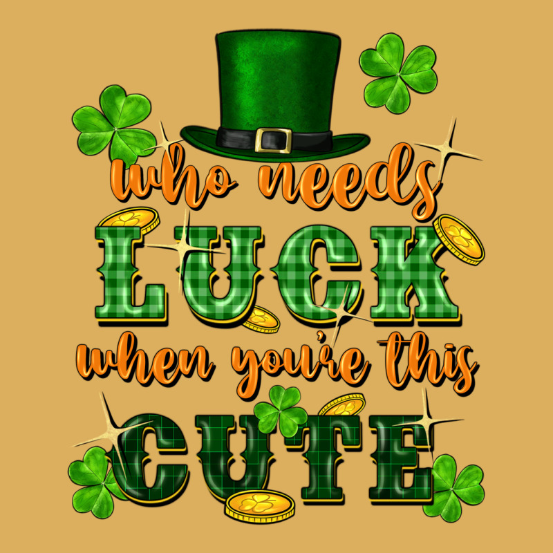 Who Needs Luck When You're This Cute Premium Hoodie by FaDigitalArtStudio | Teevron
