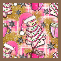 Christmas Cake And Pink Mug Seamless Pattern Bbs Premium Tee | Teevron