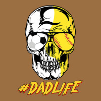 Dad Life Sugar Skull For Soccer Softball Halloween Costume Vintage Tee | Teevron