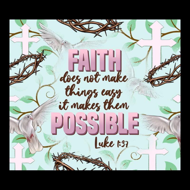 Faith Does Not Make Things Easy Heavy Core Tee by JahusDesignShop | Teevron
