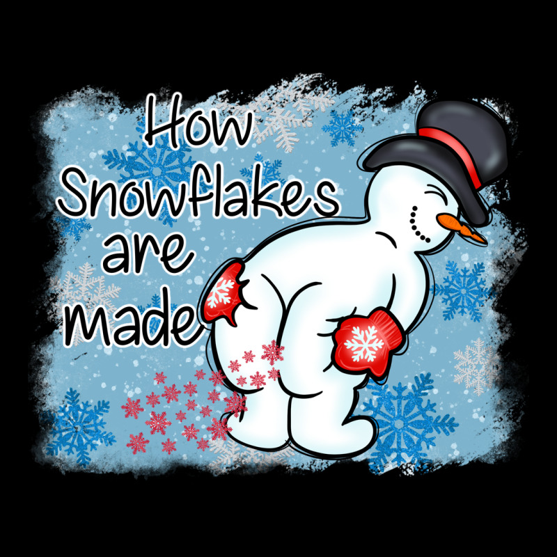 How Snowflakes Are Made Winter Christmas Ladies Tee by MaliasSmallBusiness | Teevron