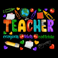 Teacher Crayons Kids Caffeine Heavy Core Tee | Teevron
