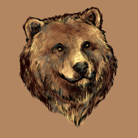 Grizzly Bear Head Long Sleeve Tee | Teevron