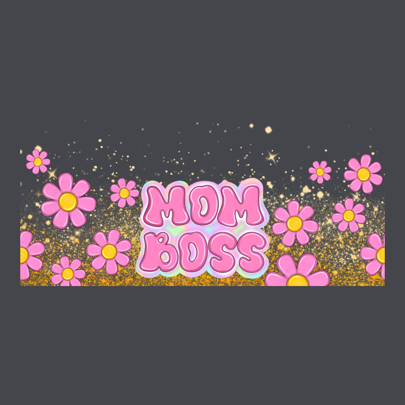 Mom Boss Daisies Long Sleeve Tee by TumblerDesignByShophia | Teevron