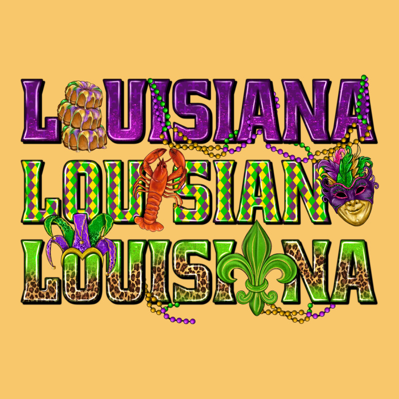 Louisiana Mardi Gras Vintage Hoodie by NancyCooperArtShop | Teevron