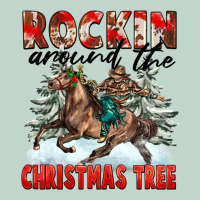 Rockin Around The Christmas Tree Rodeo Zipper Hoodie | Teevron