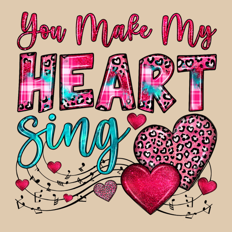 You Make My Heart Sing Heavyweight Sweatshirt by OliviaCreatesArt | Teevron