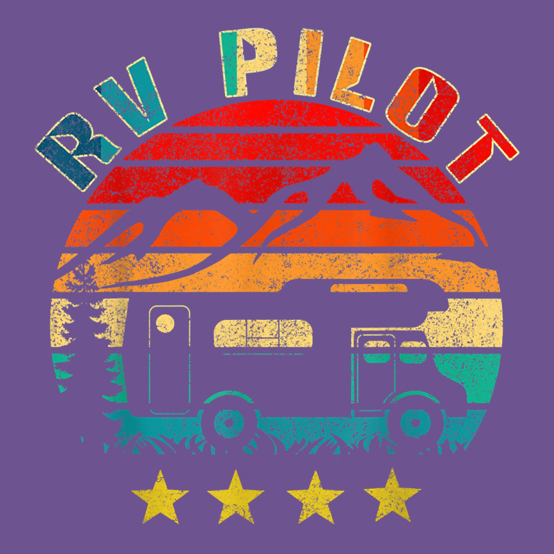 Rv Pilot Camping Funny Vintage Motorhome Travel Vacation T Shirt Vintage Tee by maiPhamDesign | Teevron